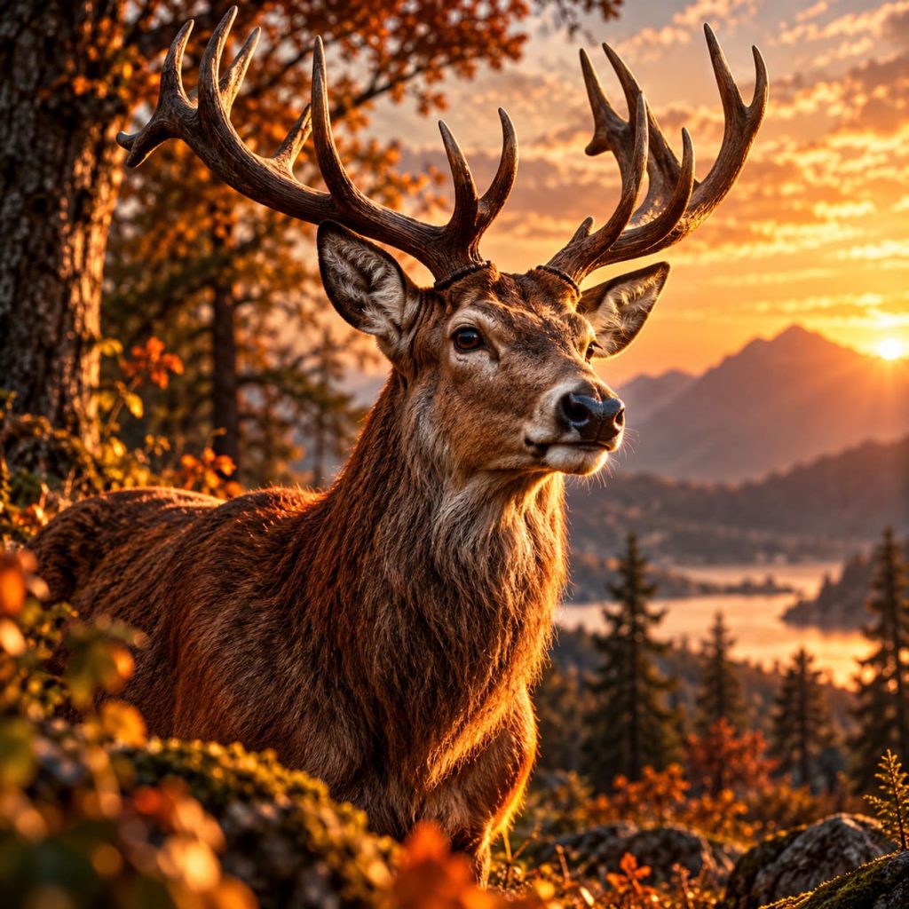 Tableaux et Toiles Cerfs