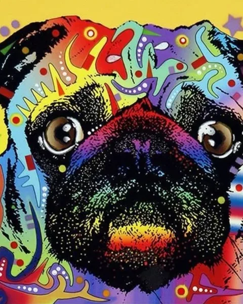Tableaux et Toiles Chiens